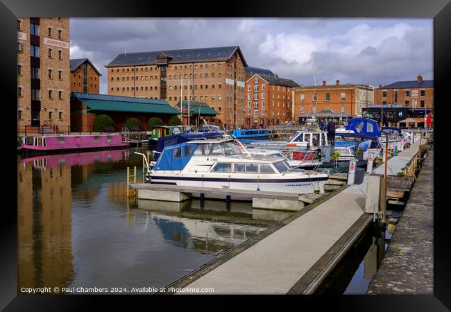 Gloucester Docks Framed Print by Paul Chambers