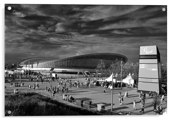 Lee Valley VeloPark 2012 London Olympic Velodrome Acrylic by Andy Evans Photos
