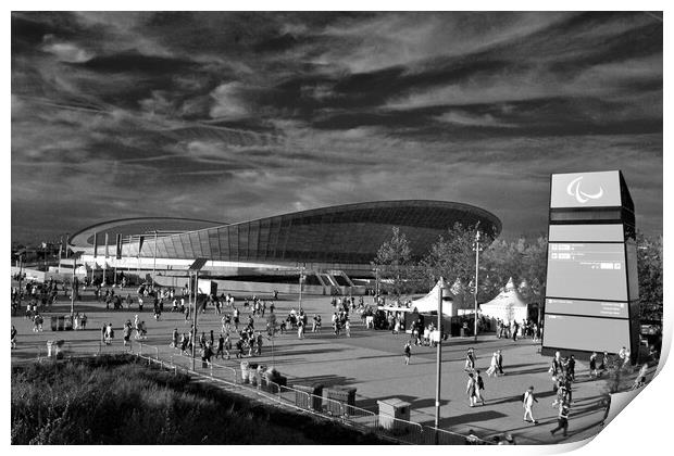 Lee Valley VeloPark 2012 London Olympic Velodrome Print by Andy Evans Photos