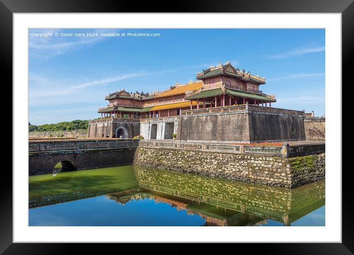 Hue Imperial Palace Framed Mounted Print by David Hare