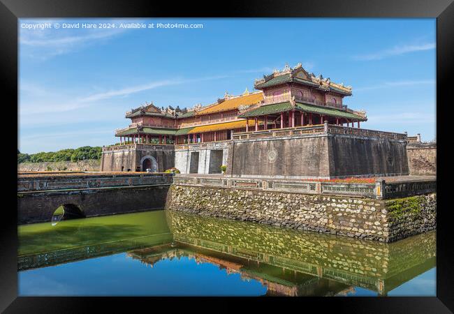 Hue Imperial Palace Framed Print by David Hare