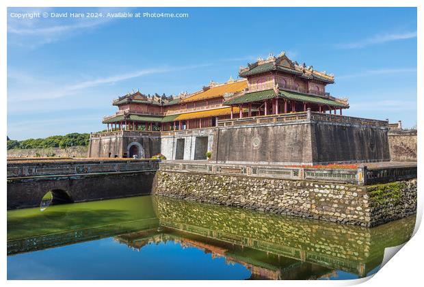 Hue Imperial Palace Print by David Hare