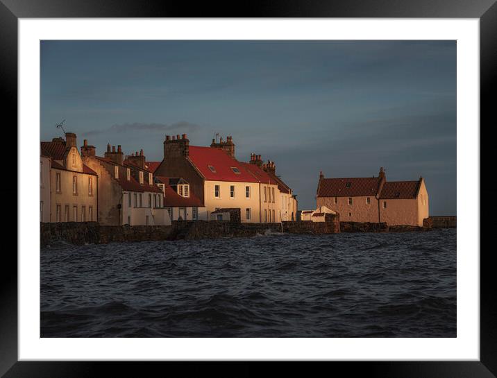 Last Light On Pittenweem Framed Mounted Print by Anthony McGeever