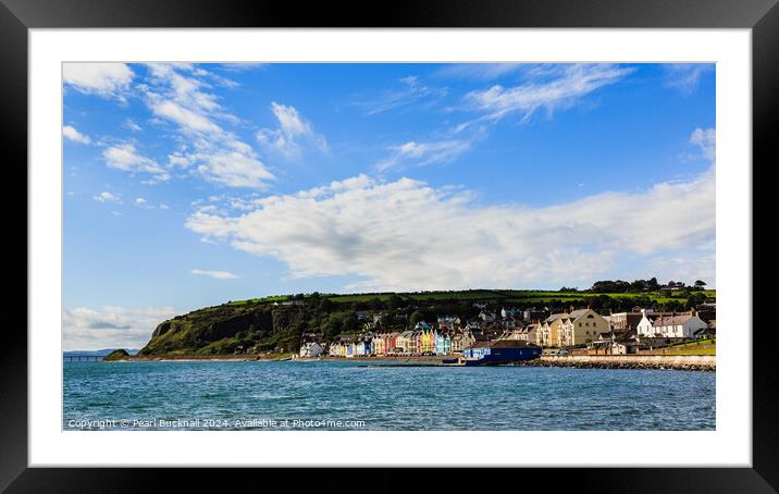 Whitehead, County Antrim, Northern Ireland Framed Mounted Print by Pearl Bucknall