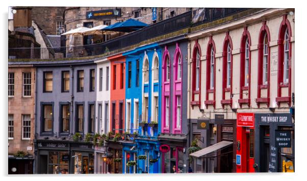 Victoria Street Colour Acrylic by Apollo Aerial Photography