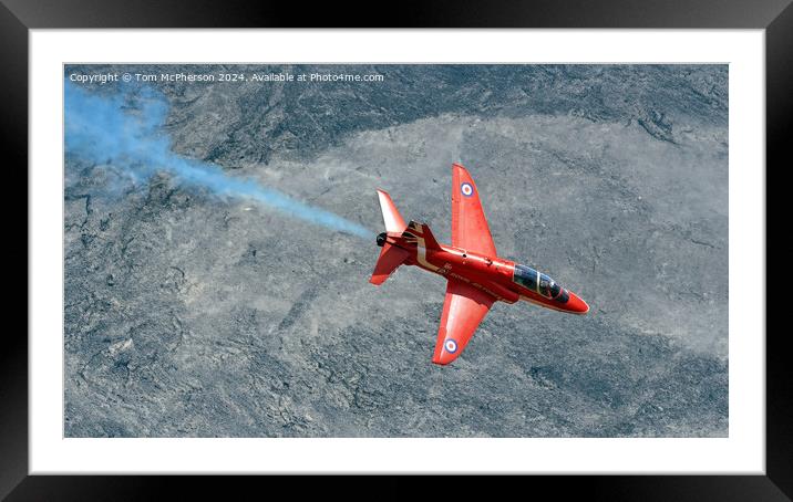Red Arrows Framed Mounted Print by Tom McPherson
