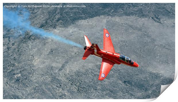 Red Arrows Print by Tom McPherson