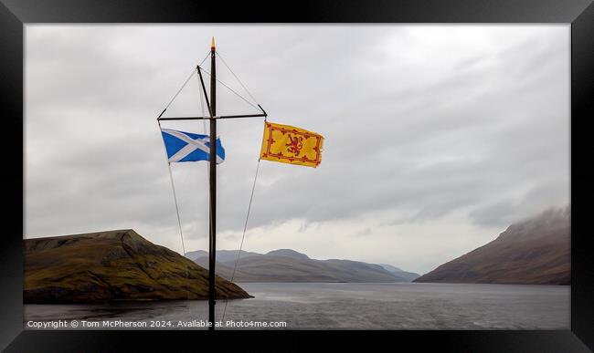 Scotland Forever Framed Print by Tom McPherson
