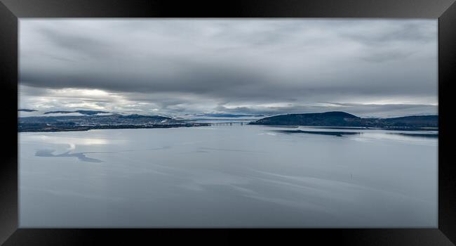 The Kessock Bridge Framed Print by Apollo Aerial Photography