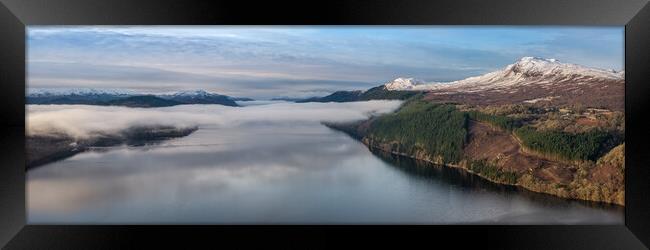 Loch Ness Views Framed Print by Apollo Aerial Photography