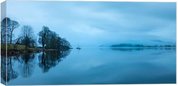Lake Windermere From Ambleside Canvas Print by Phil Durkin DPAGB BPE4