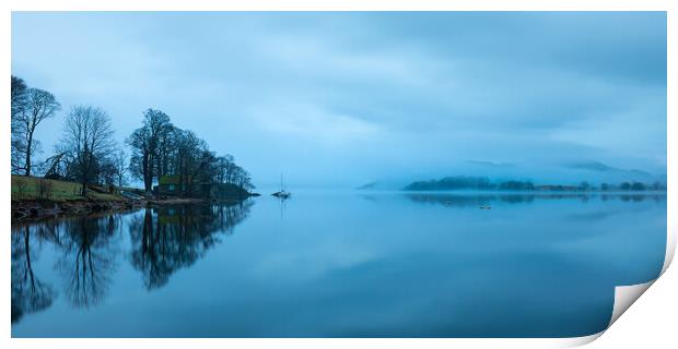 Lake Windermere From Ambleside Print by Phil Durkin DPAGB BPE4