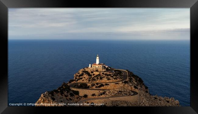 Cap de Formentor Lighthouse Framed Print by DiFigiano Photography