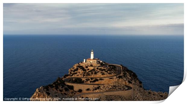 Cap de Formentor Lighthouse Print by DiFigiano Photography