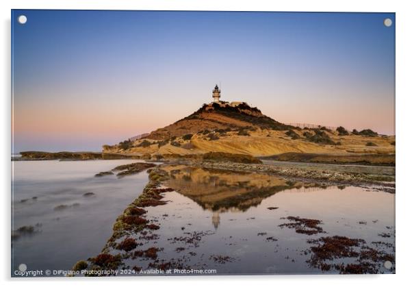 Cabo de la Huerta Lighthouse Acrylic by DiFigiano Photography