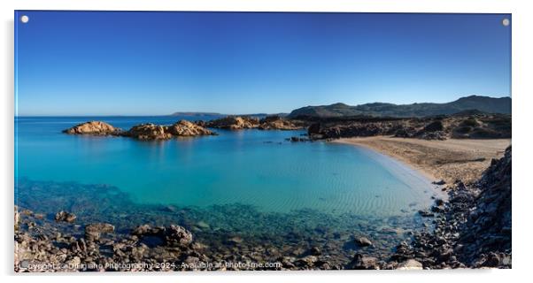 Cala Pregonda Acrylic by DiFigiano Photography