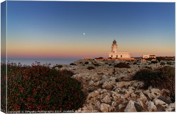 Cap de Cavalleria Lighthouse Canvas Print by DiFigiano Photography
