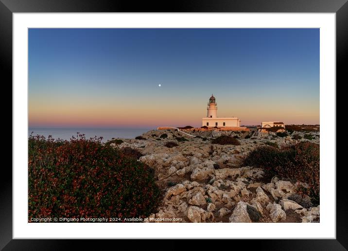 Cap de Cavalleria Lighthouse Framed Mounted Print by DiFigiano Photography