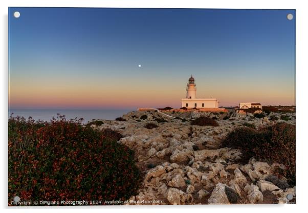 Cap de Cavalleria Lighthouse Acrylic by DiFigiano Photography