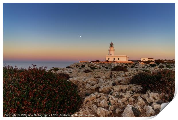 Cap de Cavalleria Lighthouse Print by DiFigiano Photography