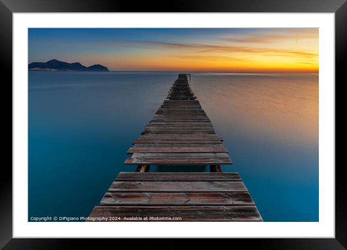 Playa del Muro 2 Framed Mounted Print by DiFigiano Photography