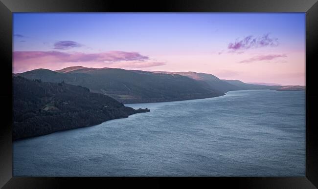 Loch Ness Views Framed Print by Apollo Aerial Photography