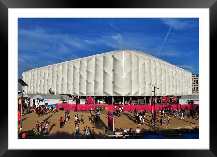 2012 London Olympic Basketball Arena Framed Mounted Print by Andy Evans Photos