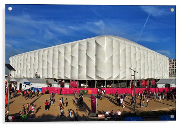 2012 London Olympic Basketball Arena Acrylic by Andy Evans Photos