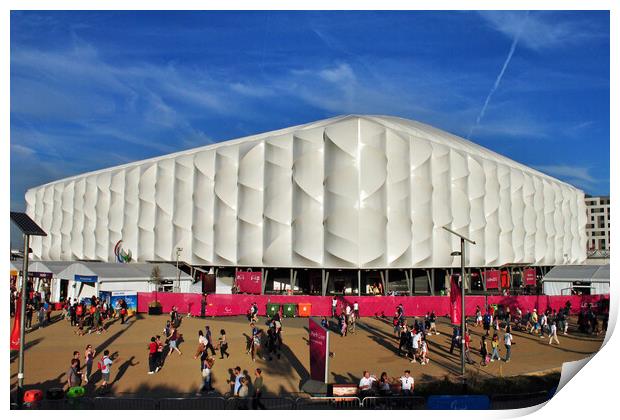 2012 London Olympic Basketball Arena Print by Andy Evans Photos