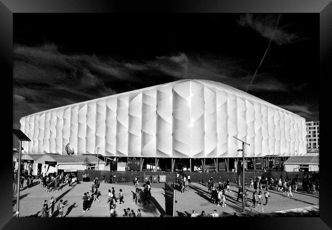 2012 London Olympic Basketball Arena Framed Print by Andy Evans Photos