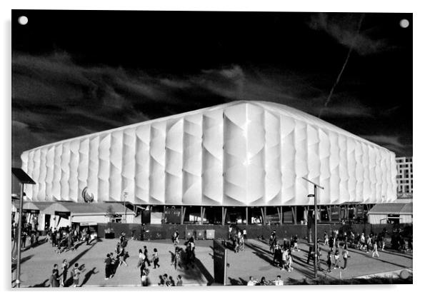 2012 London Olympic Basketball Arena Acrylic by Andy Evans Photos