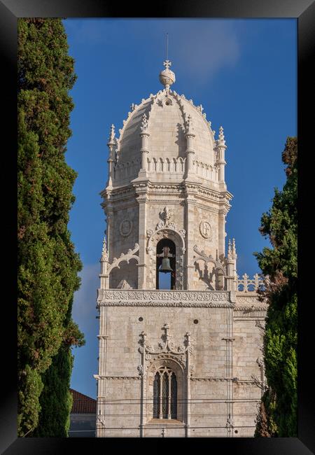 Church of Santa Maria de Belem in Lisbon Framed Print by Artur Bogacki