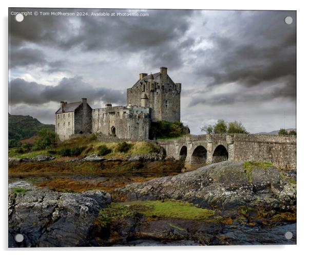 Eilean Donan Castle  Acrylic by Tom McPherson