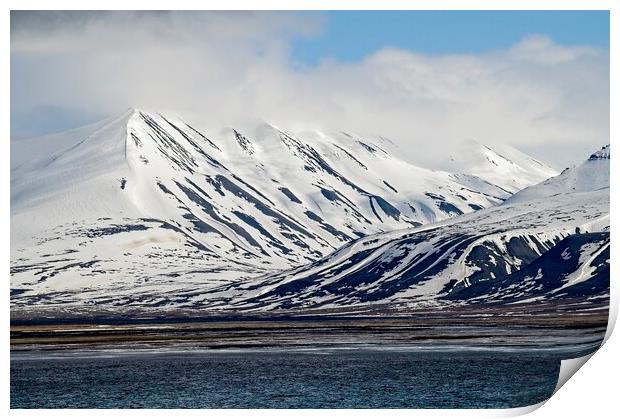 Arctic Landscape Print by Martyn Arnold