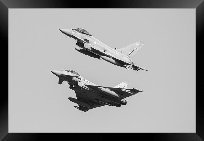 Eurofighter Typhoon FGR4 Framed Print by J Biggadike