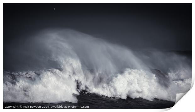 Storm Babet Print by Rick Bowden