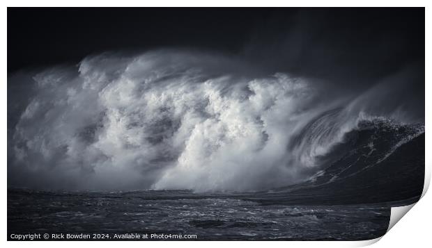 Storm Babet Print by Rick Bowden