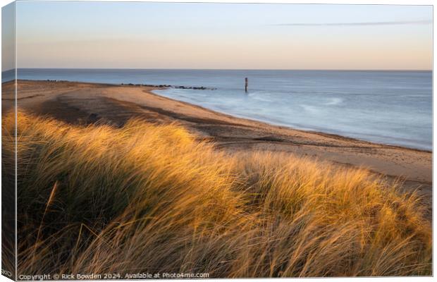 Caister Dunes Canvas Print by Rick Bowden