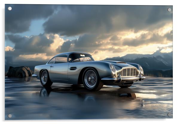 Aston Martin DB5 Acrylic by Picture Wizard