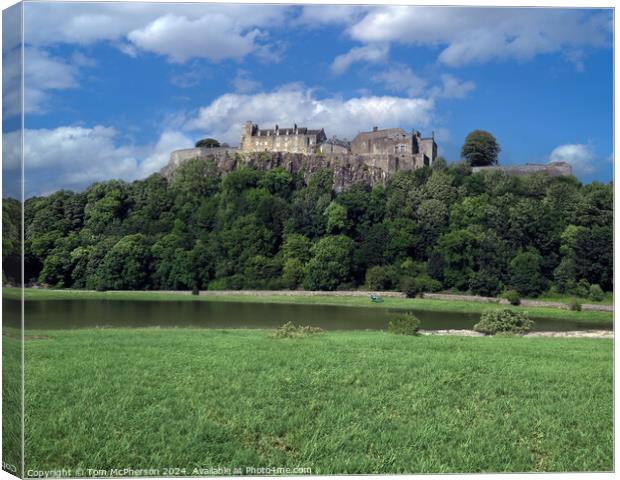 Stirling Castle Canvas Print by Tom McPherson