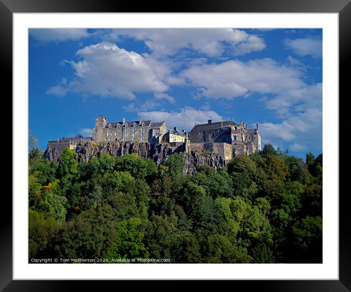 Stirling Castle  Framed Mounted Print by Tom McPherson