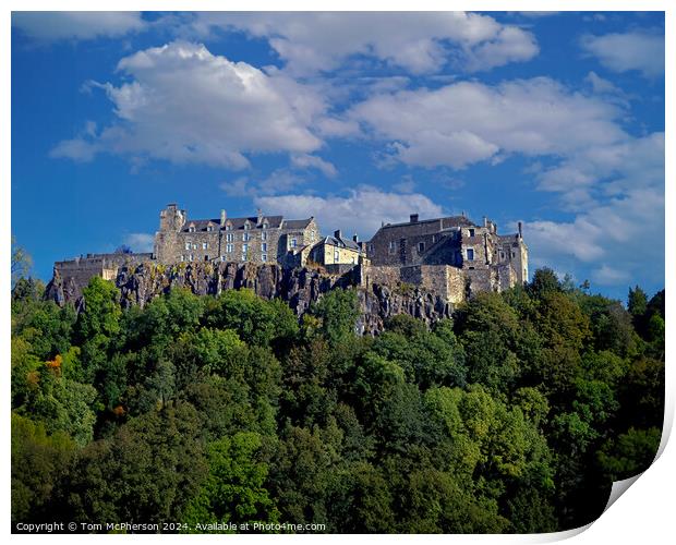 Stirling Castle  Print by Tom McPherson