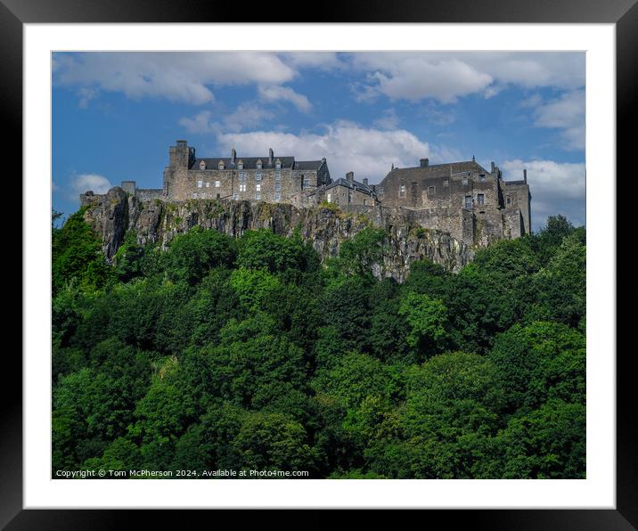 Stirling Castle  Framed Mounted Print by Tom McPherson