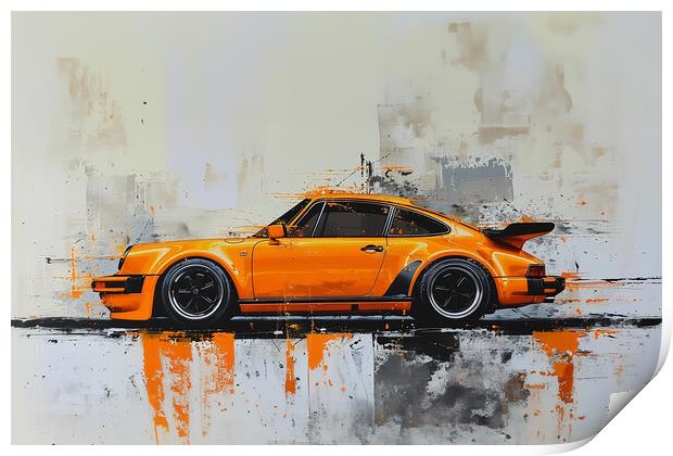 Porsche 911 Print by Picture Wizard