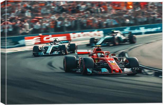 Formula One Canvas Print by Picture Wizard