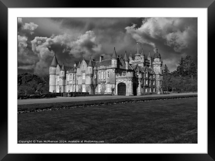 Balmoral Castle  Framed Mounted Print by Tom McPherson