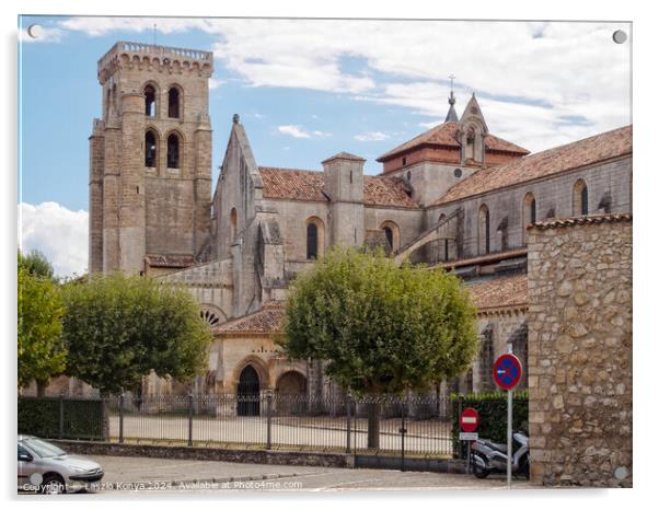 Monasterio de las Huelgas - Burgos Acrylic by Laszlo Konya