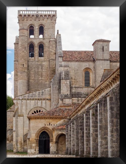 Monasterio de las Huelgas - Burgos Framed Print by Laszlo Konya