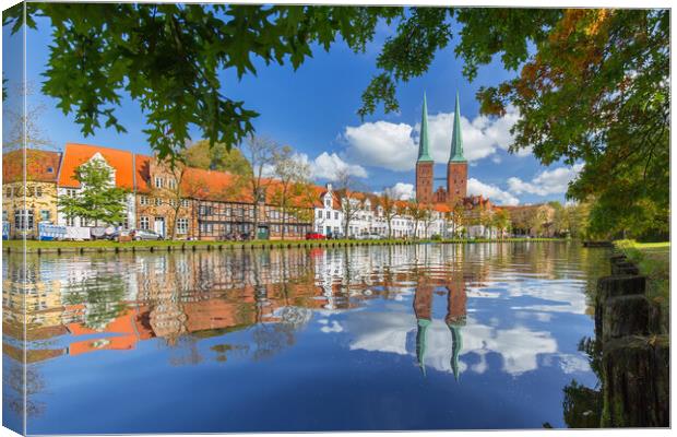 Lubeck Cathedral Canvas Print by Arterra 