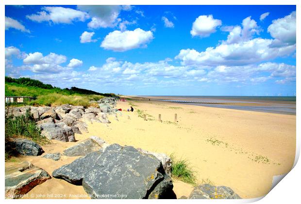 Skegness Lincolnshire. Print by john hill